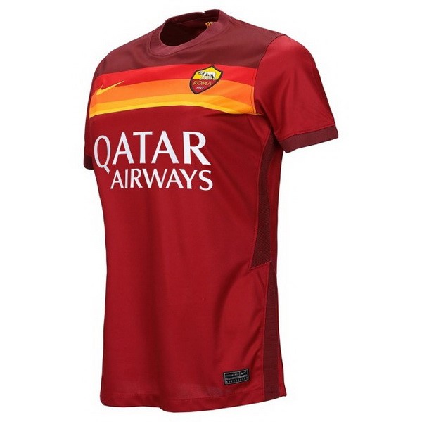 Camiseta As Roma Primera equipo Mujer 2020-21 Borgona